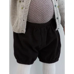 Serendipity Organics Corduroy Bloomers - Dark Brown (0-3m & 3-6m Left)