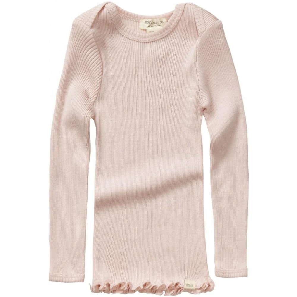 Minimalisma Silk/Cotton Belfast LS Envelope Top - Sweet Rose (0-2) 3 Minimalisma Silk/Cotton Belfast LS Envelope Top - Sweet Rose (0-2)