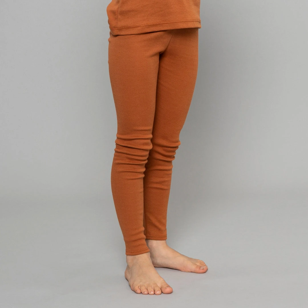 Minimalisma Organic Cotton Nice Leggings - Clay Leggings & Pants 3 Minimalisma Organic Cotton Nice Leggings - Clay Leggings & Pants