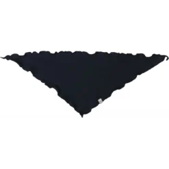 Minimalisma Organic Cotton Frill Scarf - Dark Blue