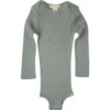 Minimalisma Bodies & Jumpsuits Silk/Cotton Bono LS Baby Body - Pale Jade (2-3y Last One)
