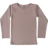 Minimalisma Organic Cotton Nimbus LS Tee - Dusty Rose Tops