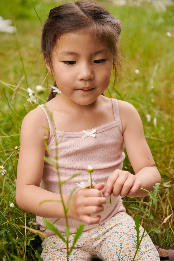 Nature Baby Pointelle Camisole - Rose Bud 4 Nature Baby Pointelle Camisole - Rose Bud