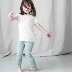 Poudre Organic Organic Cotton Leggings - Blue Surf Sale