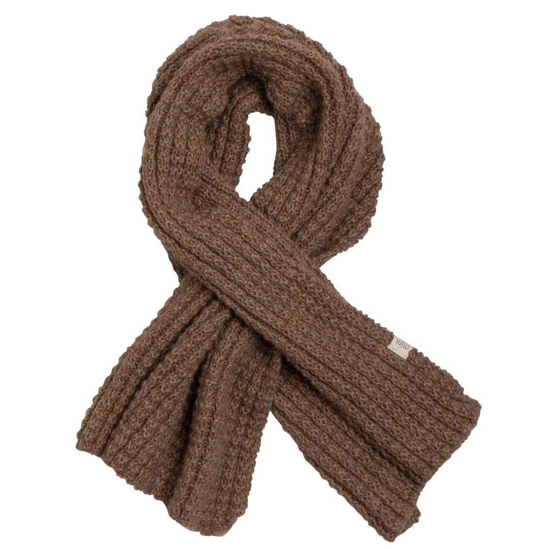 Minimalisma Alpaca Kram Scarf - Walnut 4 Minimalisma Alpaca Kram Scarf - Walnut