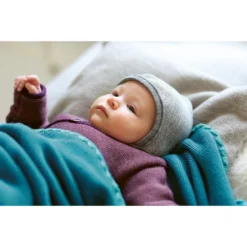 Sale Disana Knitted Merino Bonnet - Anthracite/Grey 7 Sale Disana Knitted Merino Bonnet - Anthracite/Grey