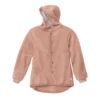 Disana Jackets Boiled Wool Jacket - Rose