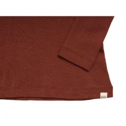 Minimalisma Womens Merino Turtleneck Top - Rhubarb 10 Minimalisma Womens Merino Turtleneck Top - Rhubarb