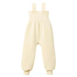 Disana Organic Merino Dungarees - Natural