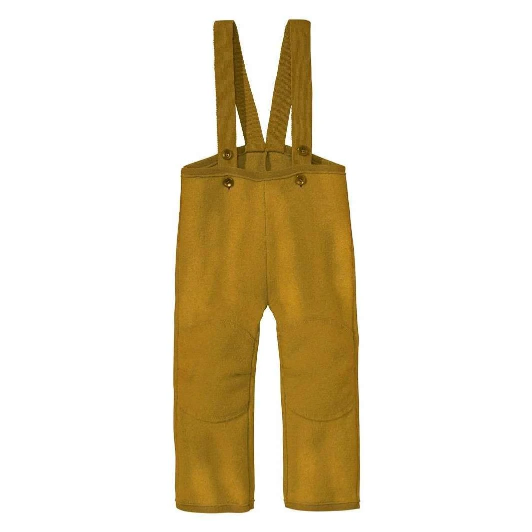 Disana Organic Boiled Wool Dungarees - Gold Sale 3 Disana Organic Boiled Wool Dungarees - Gold Sale