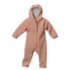 Disana Boiled Wool Snuggle Suit - Rose