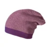 Sale Disana Knitted Merino Long Beanie - Plum/Rose