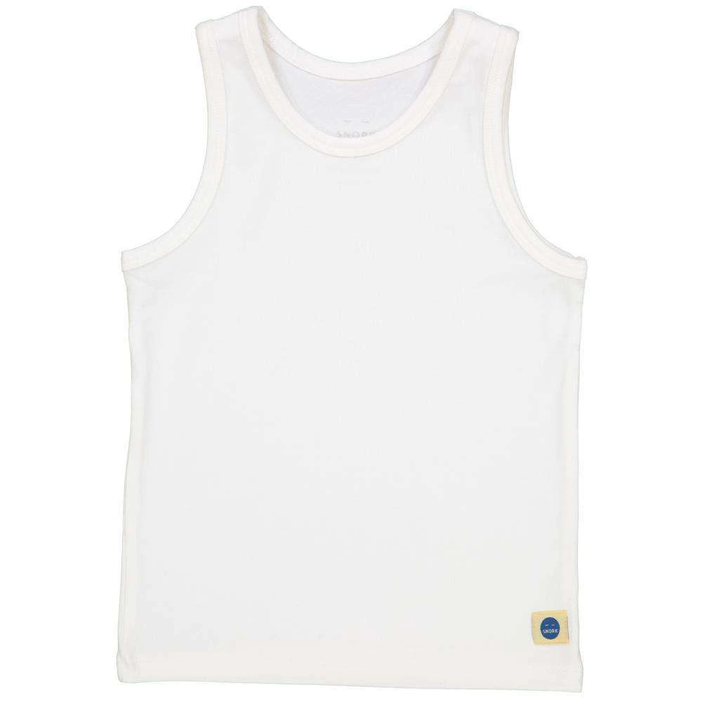 Snork Copenhagen Hugo Boys Singlet - White Sale 3 Snork Copenhagen Hugo Boys Singlet - White Sale