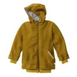 Disana Sale Boiled Wool Outdoor Jacket - Gold (6-12y)