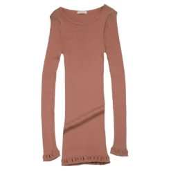 Minimalisma New Womens Gerda Silk/Cotton Top - Nougat