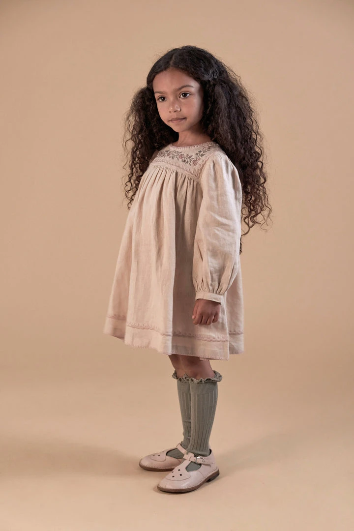 Apolina Seline Dress - Biscuit 4 Apolina Seline Dress - Biscuit