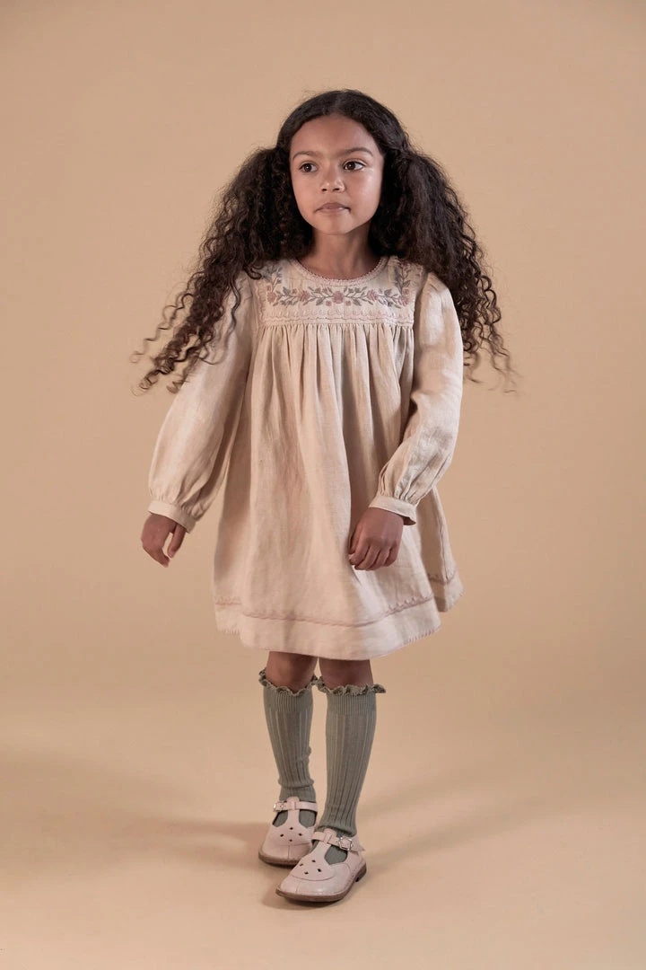 Apolina Seline Dress - Biscuit 6 Apolina Seline Dress - Biscuit