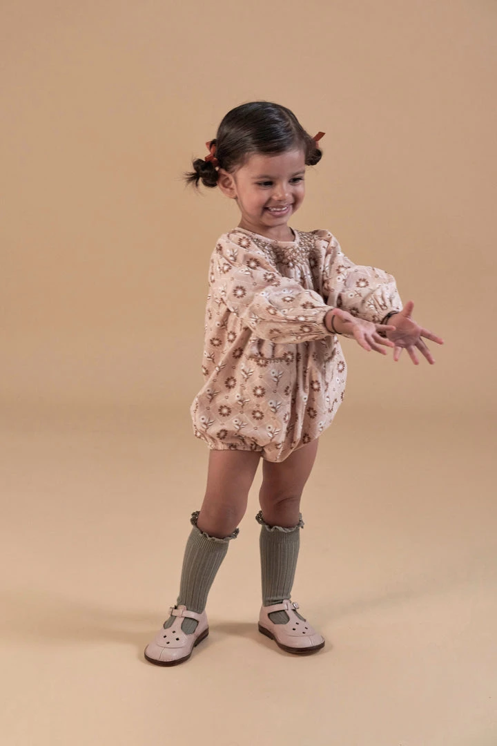 Apolina Sale Baby Sissy Romper - Loaf Tin Floral Melba 6 Apolina Sale Baby Sissy Romper - Loaf Tin Floral Melba