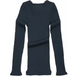 Minimalisma Tops Merino Atlantic Top - Navy Teal