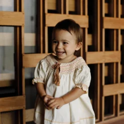 Apolina Sale Baby Verna Dress - Ivory