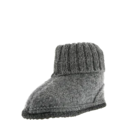 Bergstein Cozy Adults Wool Slipper - Grey Booties & Slippers 8 Bergstein Cozy Adults Wool Slipper - Grey Booties & Slippers