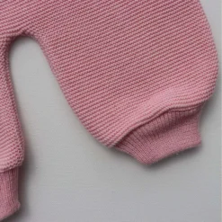 Selana Organic Cotton Baby Dungarees - Rose