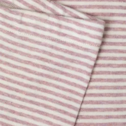 Serendipity Organics Organic Cotton Child Leggings - Lilac/Off White Stripe