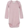 Serendipity Organics Organic Cotton Baby Body - Pink Melange Sale