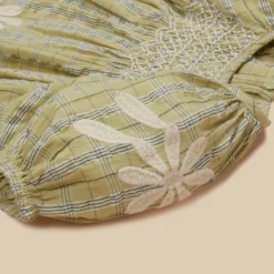 Apolina Maren Dress - Seersucker Check