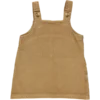 Poudre Organic Organic Corduroy Pinafore - Brown Sugar Sale