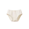 Nature Baby Pointelle Knickers - Natural Singlets & Underwear