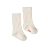 Nature Baby Organic Cotton Rib Socks - Natural