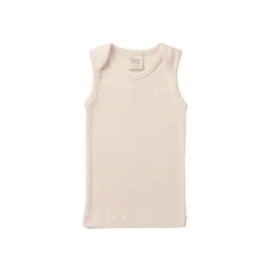 Nature Baby Organic Cotton Singlet - Natural Singlets & Underwear