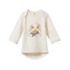 Nature Baby Simple Tee - Barnaby Bunny Natural Print Sale 1 Nature Baby Simple Tee - Barnaby Bunny Natural Print Sale