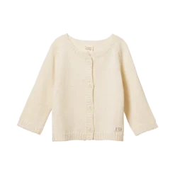 Nature Baby Cardigans & Jumpers Merino Knit Cardigan - Natural