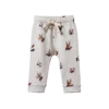 Nature Baby Sunday Track Pants - Bunny Garden Light Grey Marl Print 2 Nature Baby Sunday Track Pants - Bunny Garden Light Grey Marl Print