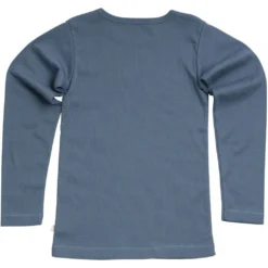 Minimalisma Tops Organic Cotton Nimbus LS Tee - Steel Blue