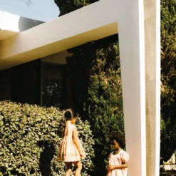 Apolina Sale Tina Dress - Red Calico Floral