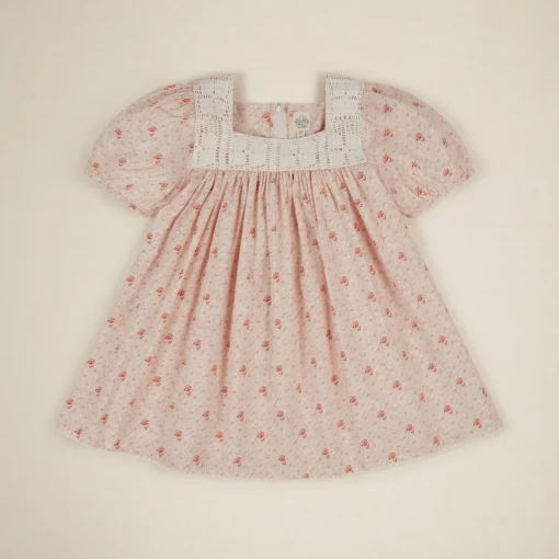 Apolina Sale Tina Dress - Red Calico Floral