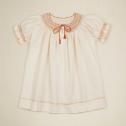 Apolina Verna Smock Dress - Ivory Sale