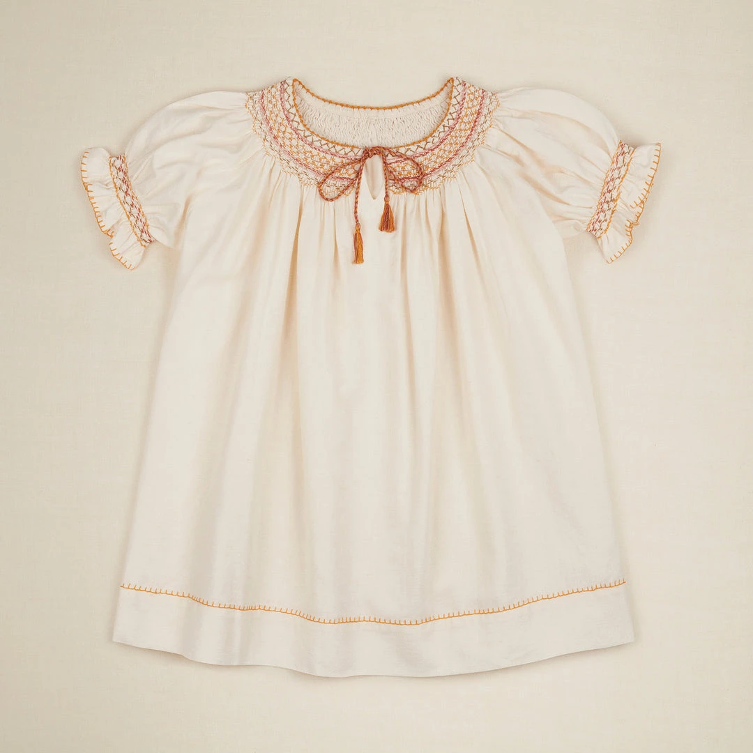 Apolina Verna Smock Dress - Ivory Sale 3 Apolina Verna Smock Dress - Ivory Sale
