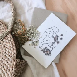 Hello Petal Sale Plantable Card - Amour Girl