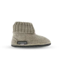 Bergstein Cozy Adults Wool Slipper - Beige Booties & Slippers
