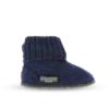 Bergstein Cozy Adults Wool Slipper - Dark Blue