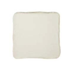 Nature Baby New Jersey Face Cloths - Natural/Grey Marl Stripe (10 Pack)