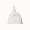 Nature Baby Organic Cotton Knotted Beanie - Natural Hats / Scarves / Mittens