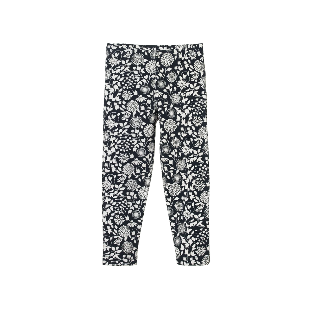 Nature Baby New Organic Cotton Leggings - Willow Navy Print 3 Nature Baby New Organic Cotton Leggings - Willow Navy Print