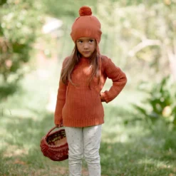 Nature Baby Organic Cotton Leggings - Posey Blossom Print