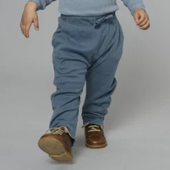 Minimalisma Organic Cotton Nordic Pants - Steel Blue Sale 13 Minimalisma Organic Cotton Nordic Pants - Steel Blue Sale