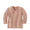 Disana Organic Merino Baby Cardigan - Rose/Natural Cardigans & Jumpers